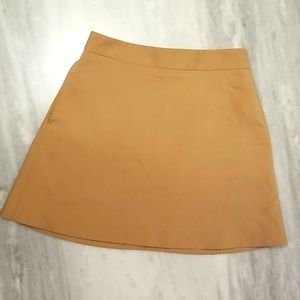 EXPRESS Camel mini skirt w/ pockets